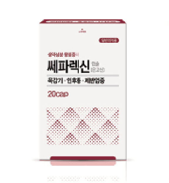 쎄파렉신 캡슐(은교산)