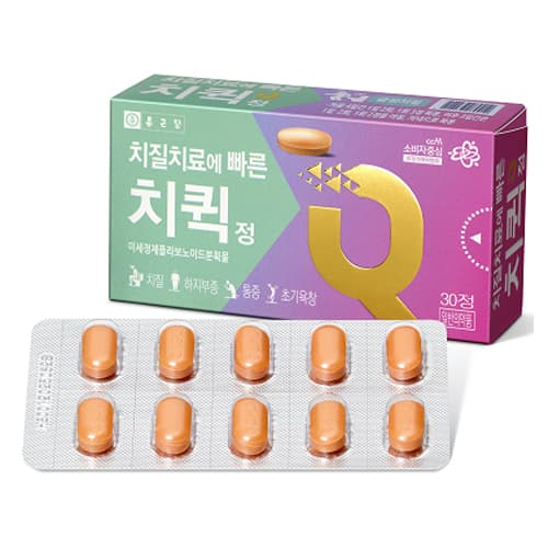 치퀵정(미세정제플라보노이드분획물)(PTP) 300정(30정x10개)