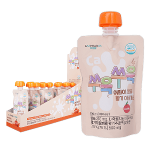 쑤욱쑤욱 어린이 칼슘 황기 아르기닌 사과맛 (100ml x 10팩)+POP