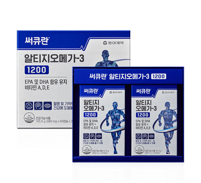 써큐란 알티지오메가-3 1200