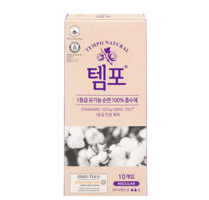 템포 내추럴 레귤러 10P (OTC)