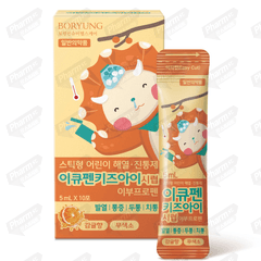 이큐펜키즈아이시럽(이부프로펜) (5mL*10포)*10개입(팩) 5ml /10포
