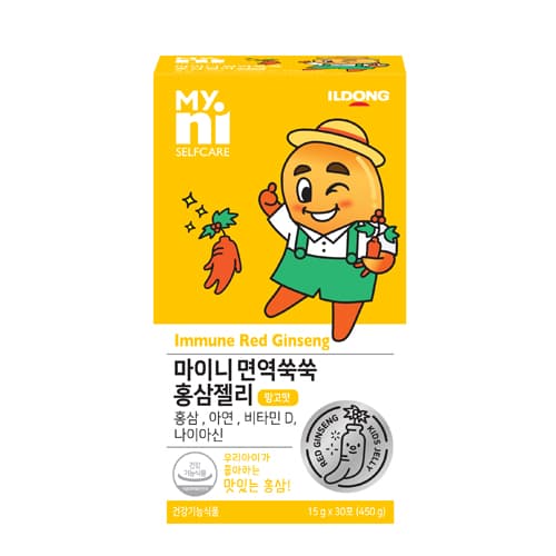 마이니 면역쑥쑥 홍삼젤리 30P (2023 리뉴얼)