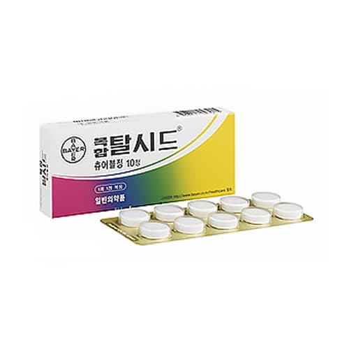 복합탈시드츄어블정 /PTP