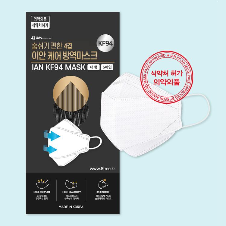 "전국최저가!"KF94(5매입)_국내생산