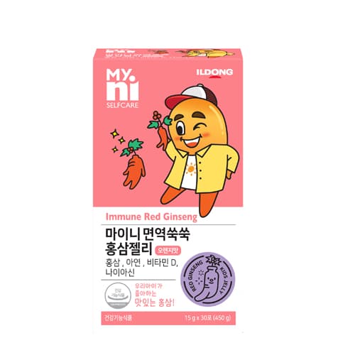 마이니 면역쑥쑥 홍삼젤리 30P (2023 리뉴얼)