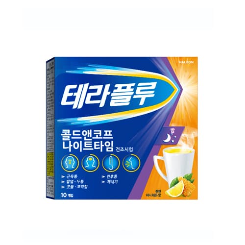 헤일리온_테라플루 콜드앤코프 나이트타임 (포) 10P