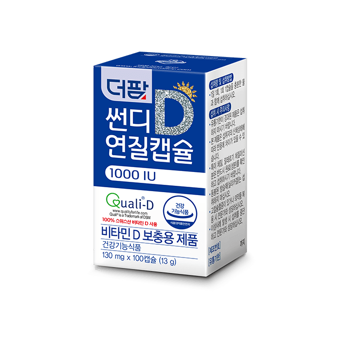 더팜 썬디 연질캡슐 1000 IU