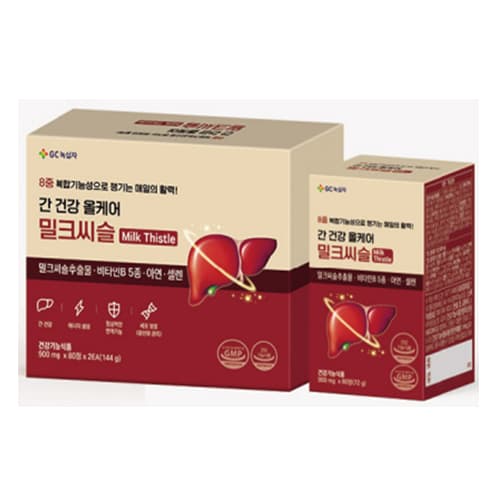 녹십자 간 건강 올케어 밀크씨슬