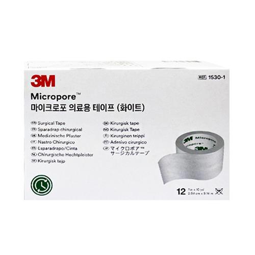 (신)3M 마이크로포(백색 종이반창고/1530-1)