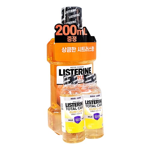 시트러스 리스테린액 750ml 1EA + 토탈케어 검케어 100ml 2EA