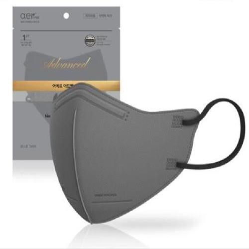 아에르 어드밴스드 보건마스크 KF94 (중형M/문스톤그레이)