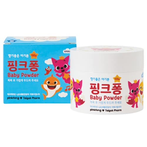 핑크퐁 베이비 파우더