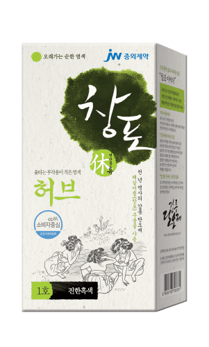 창포휴 허브 헤어칼라크림1호