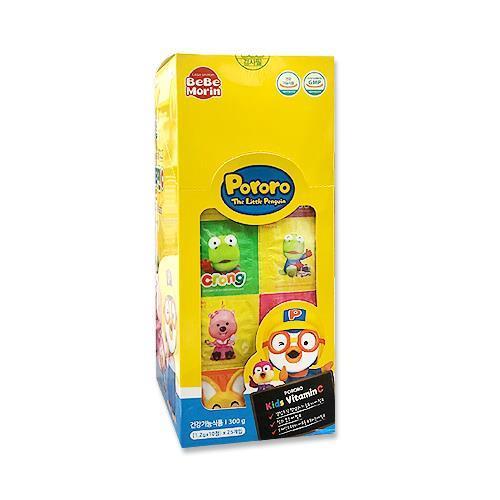 NEW 뽀롱뽀롱 뽀로로 비타민C(츄어블/복숭아맛)