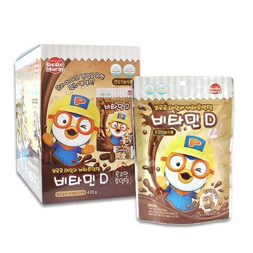 뽀로로 데일리 비타츄잉정 비타민D