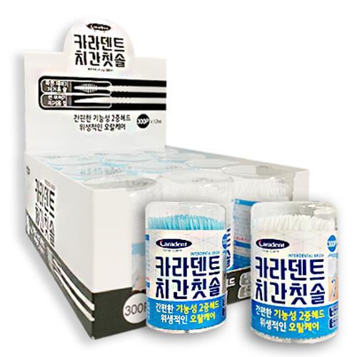 카라덴트 치간칫솔(2중헤드/색상랜덤) 