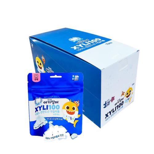 핑크퐁 아기상어 자일리톨 100%(핀란드산/무색소/캔디류) 세트