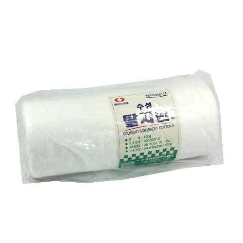 수성 탈지면 롤(두루마리형)