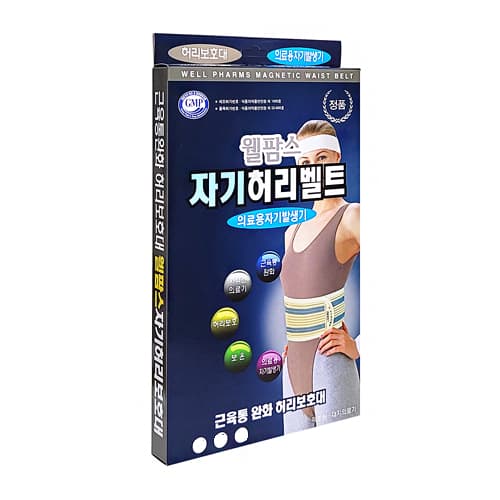웰팜스 자기 허리벨트(의료용 자기발생기)