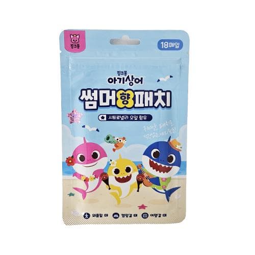 핑크퐁 아기상어 썸머향패치(2024년형)