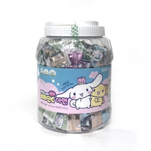 시나모롤 비타민C 아연 복숭아맛