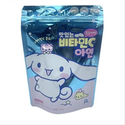 산리오 시나모롤 맛있는 비타민C아연(복숭아맛)