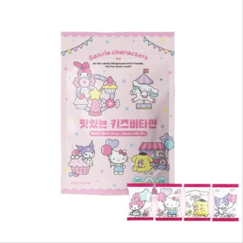 산리오 캐릭터즈 맛있는 키즈비타민 (복숭아/건강기능식품)