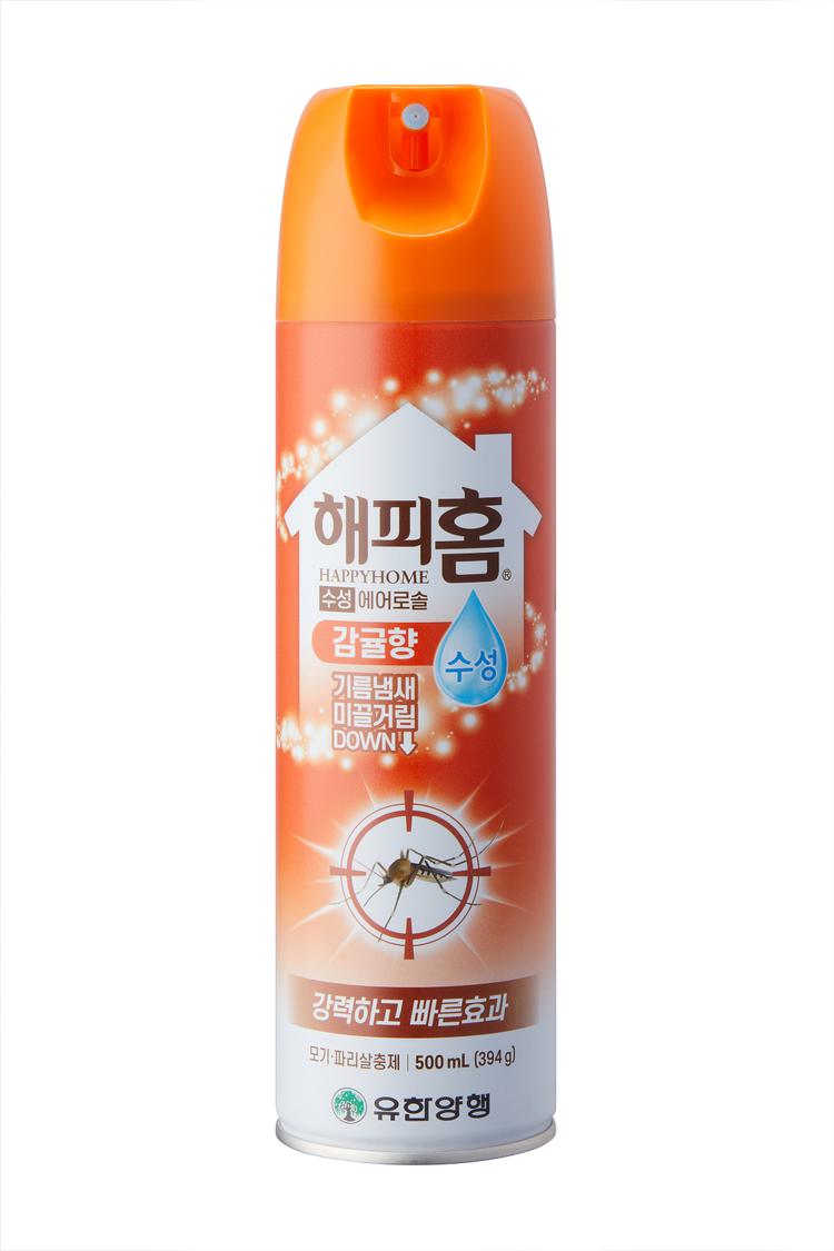 해피홈 에어로솔 수성 감귤향500ml(N)