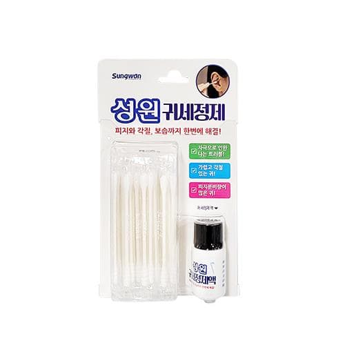 성원귀세정제(귀세정제액8ml+면봉30개입)