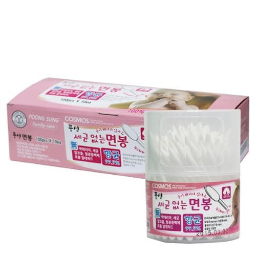 풍성 세균없는 통면봉