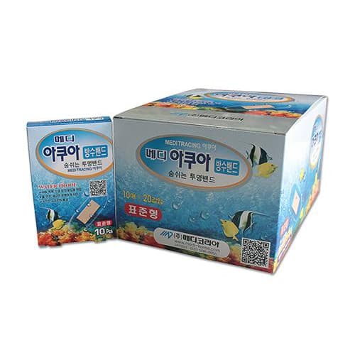 메디 아쿠아 방수밴드(숨쉬는투명밴드/표준형)