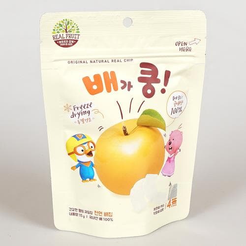 뽀로로 웰빙과일칩 배가 쿵