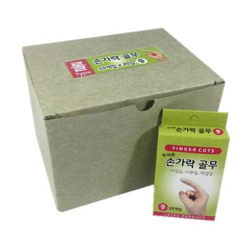 두꺼운 손가락 골무