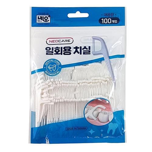 네오케어 일회용 Y자형 치실 (대용량)