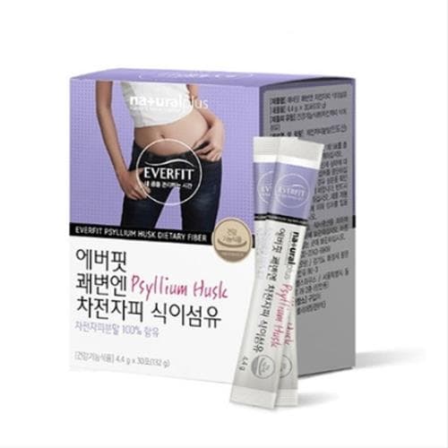 내츄럴플러스 에버핏 쾌변엔 차전자피 식이섬유