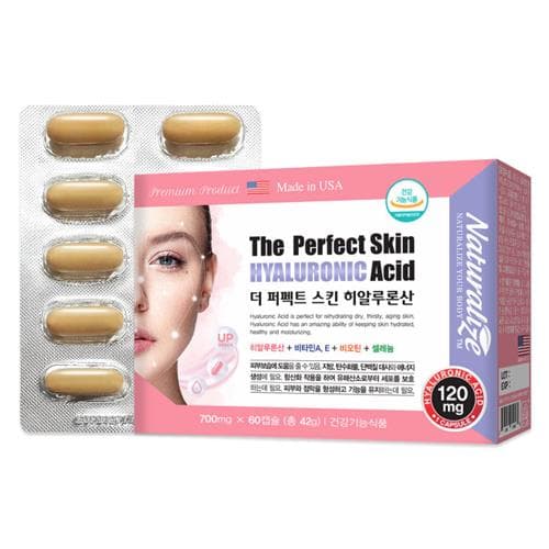 내츄럴라이즈 더 퍼펙트 스킨 히알루론산 700mg*60캡슐