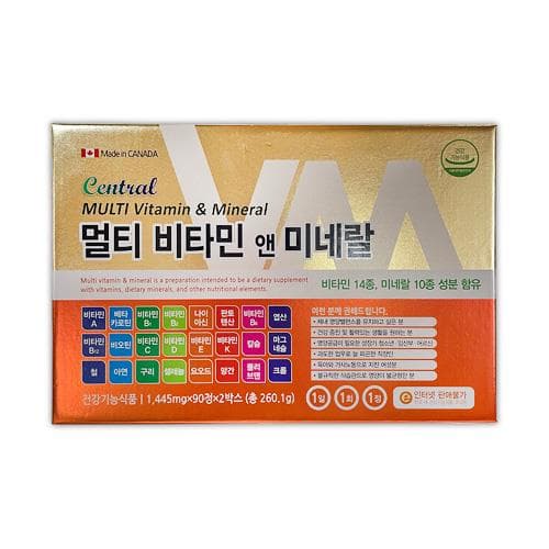 센트럴 멀티비타민 앤 미네랄(24종비타민&미네랄)