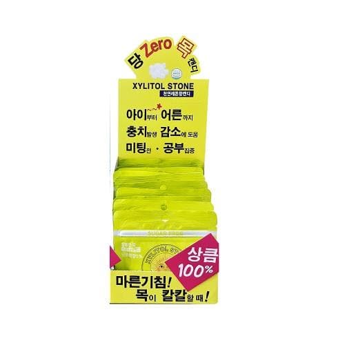 상쾌한 목 자일리톨 스톤 목캔디