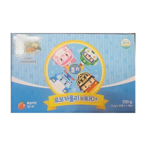 로보카폴리 비타D+(복숭아맛/야채혼합농축분말)