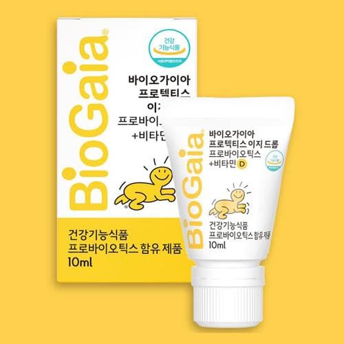 바이오가이아 프로텍티스 이지 드롭 프로바이오틱스+비타민D