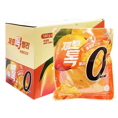 제로톡 젤리(무설탕/0kcal/복숭아맛) 제로톡 젤리(무설탕/0kcal/애플망고맛)