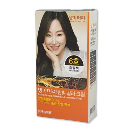 댕기머리 한방칼라크림