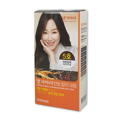 댕기머리 한방칼라크림