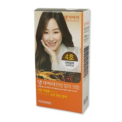 댕기머리 한방칼라크림