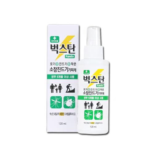 벅스탄 패밀리액(모기+진드기기피제)레몬향