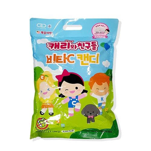 캐리와 친구들 비타C캔디 (복숭아맛)