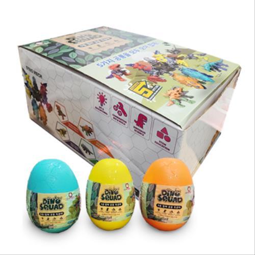 캔디토이시리즈 5종 합체 공룡특공대 세트 