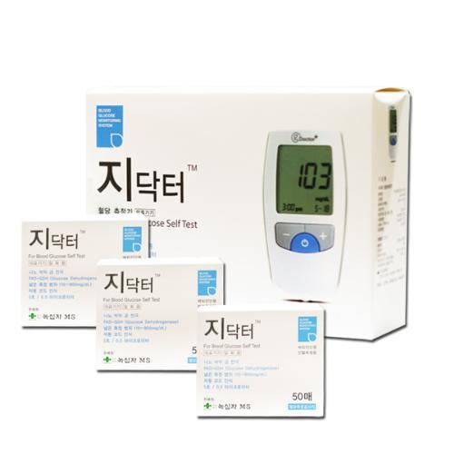 [기획]녹십자 지닥터 혈당측정지(스트립)3개+측정기계1
