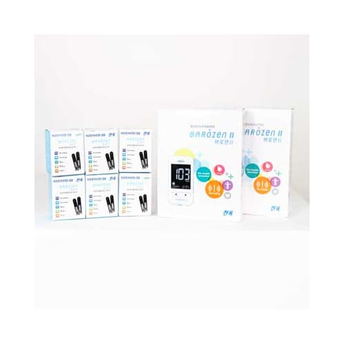 바로잰 혈당측정지(50매)6EA + 기계2EA